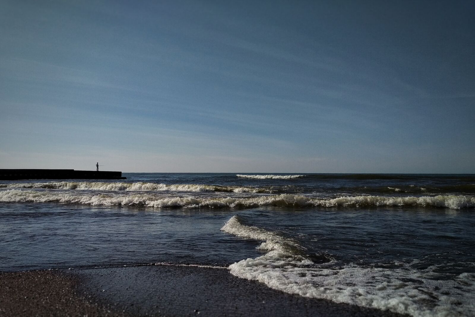 HTC HTV31 sample photo. Sky, sea, beach photography