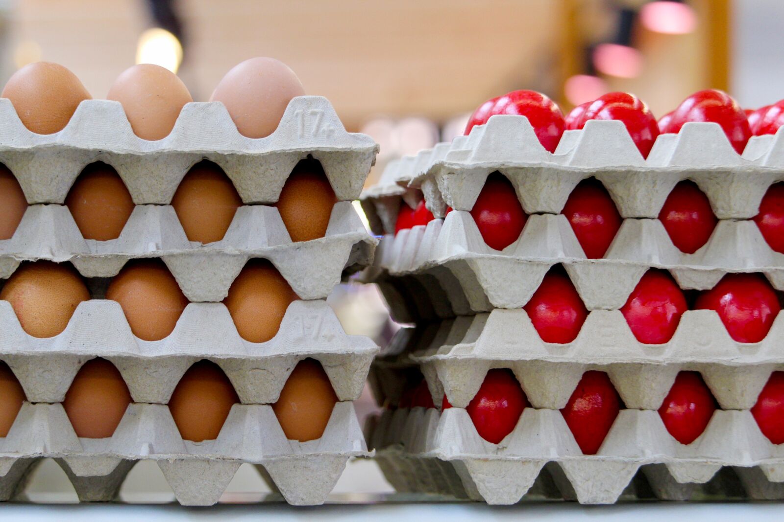 Canon EF-S 55-250mm F4-5.6 IS STM sample photo. Egg, colored, easter eggs photography
