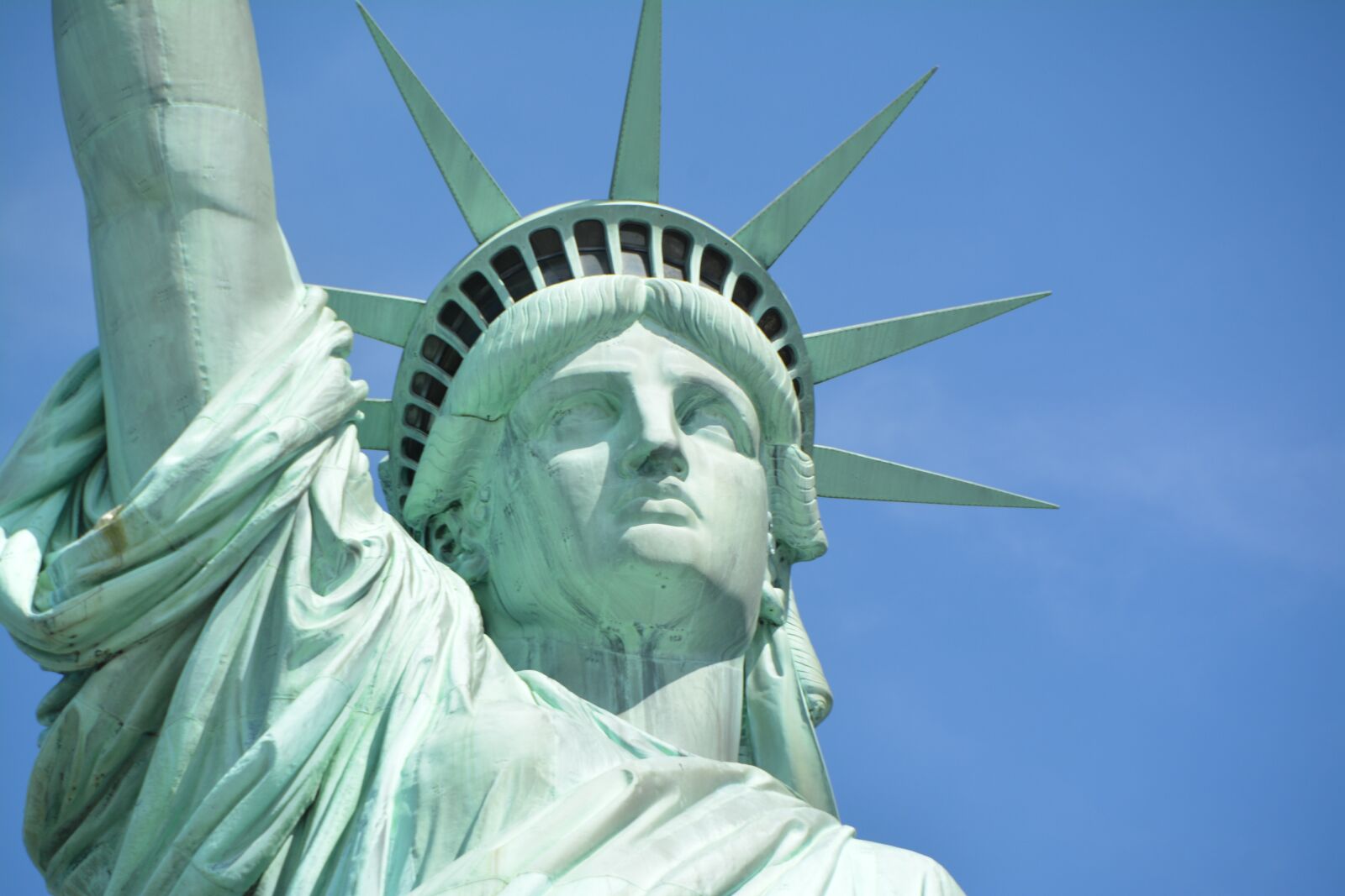 Nikon D7100 sample photo. New york, statue of photography
