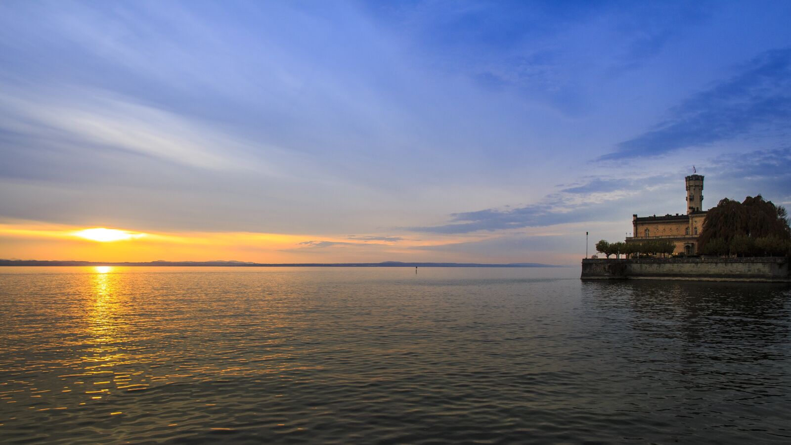 Canon EOS 650D (EOS Rebel T4i / EOS Kiss X6i) sample photo. Sunset, lake constance, langenargen photography