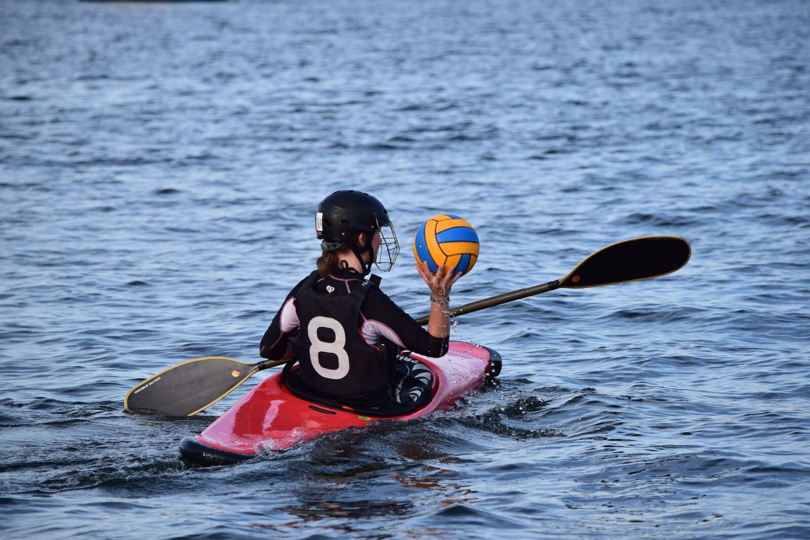 Nikon D5300 sample photo. Canoeing, canoe polo, training photography