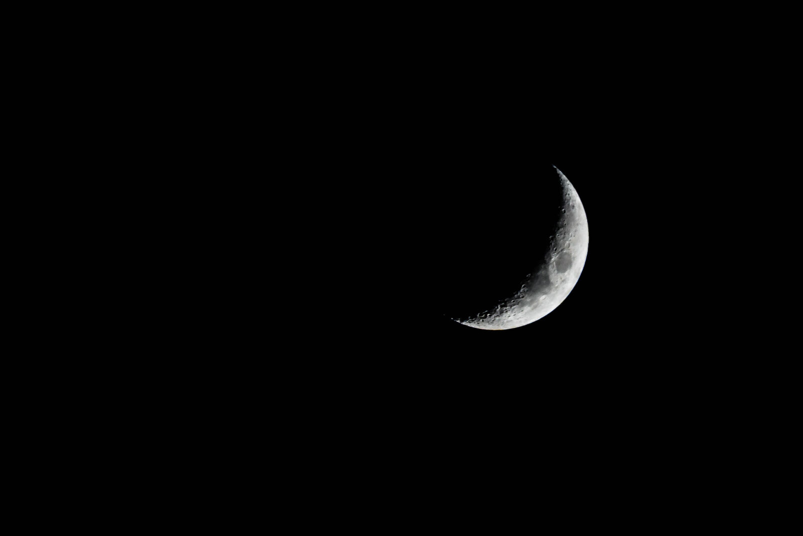 Nikon D750 + Tamron SP 150-600mm F5-6.3 Di VC USD sample photo. Moon, during, night, time photography