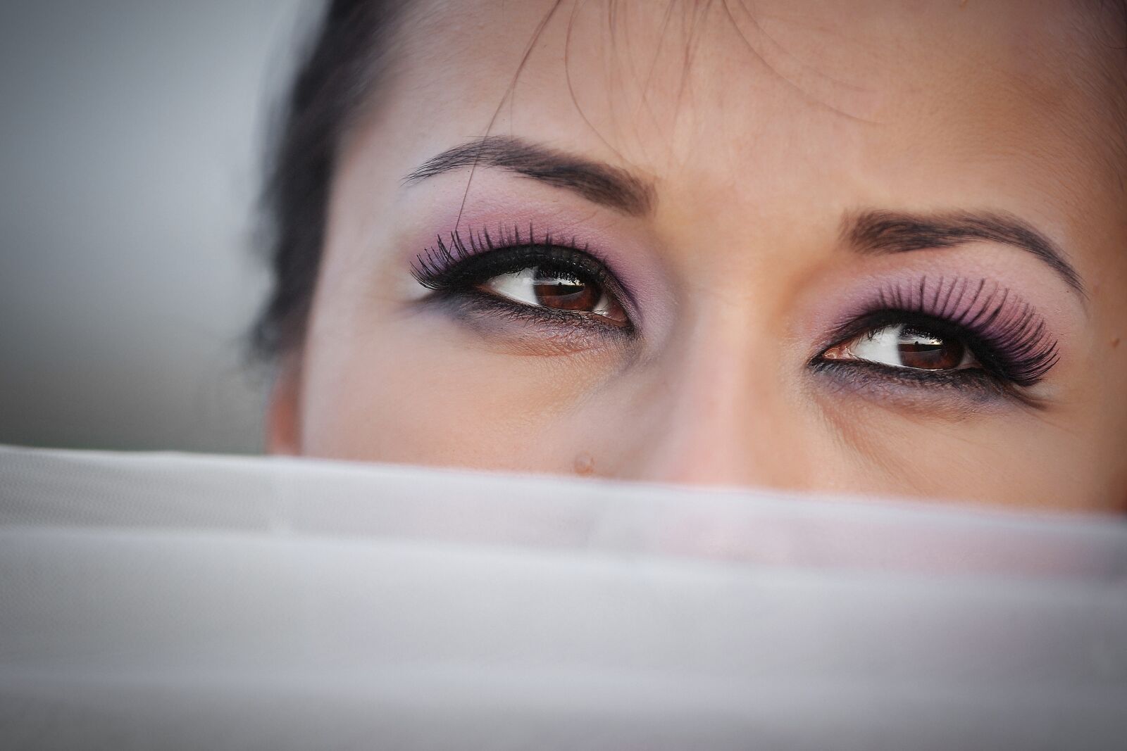 Canon EOS 5D Mark III sample photo. Brown, eyes, woman, eyelashes photography