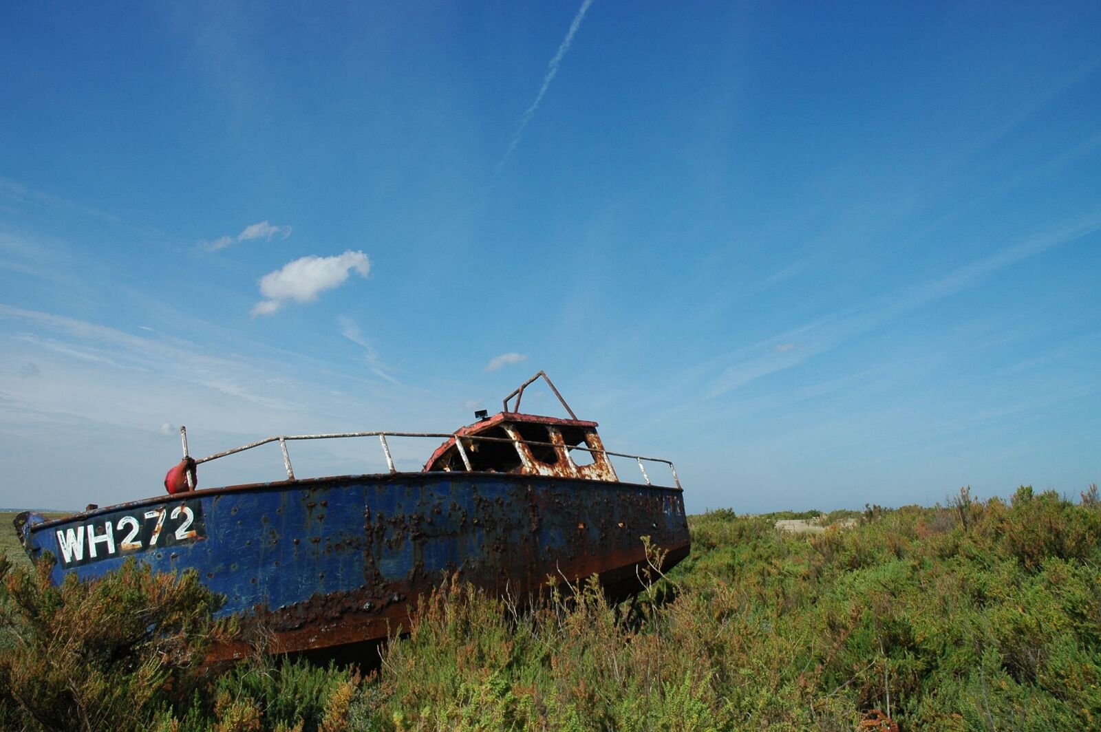 Nikon D70 sample photo. England, coast, ship photography