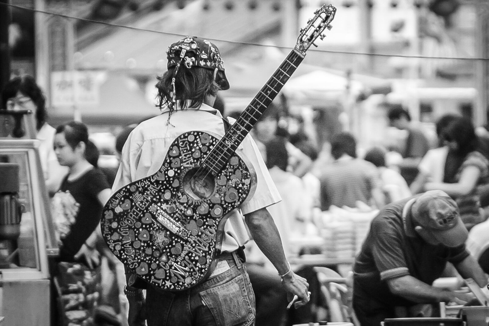 Canon EOS 10D sample photo. Guitar, musician, guitarist photography