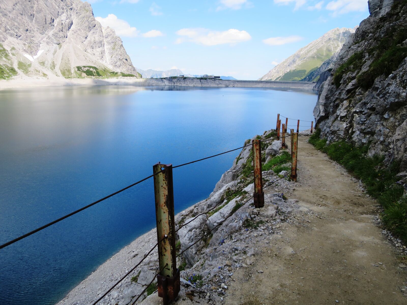 Canon PowerShot S120 sample photo. Trail, dam, luenersee photography
