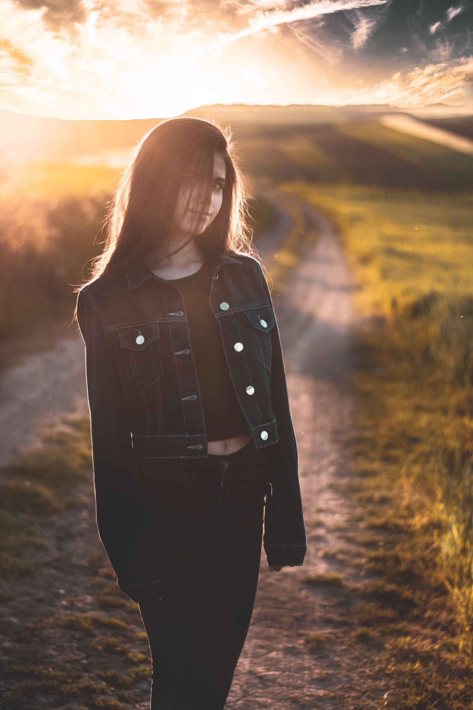Nikon D7200 sample photo. Girl, portrait, long hair photography