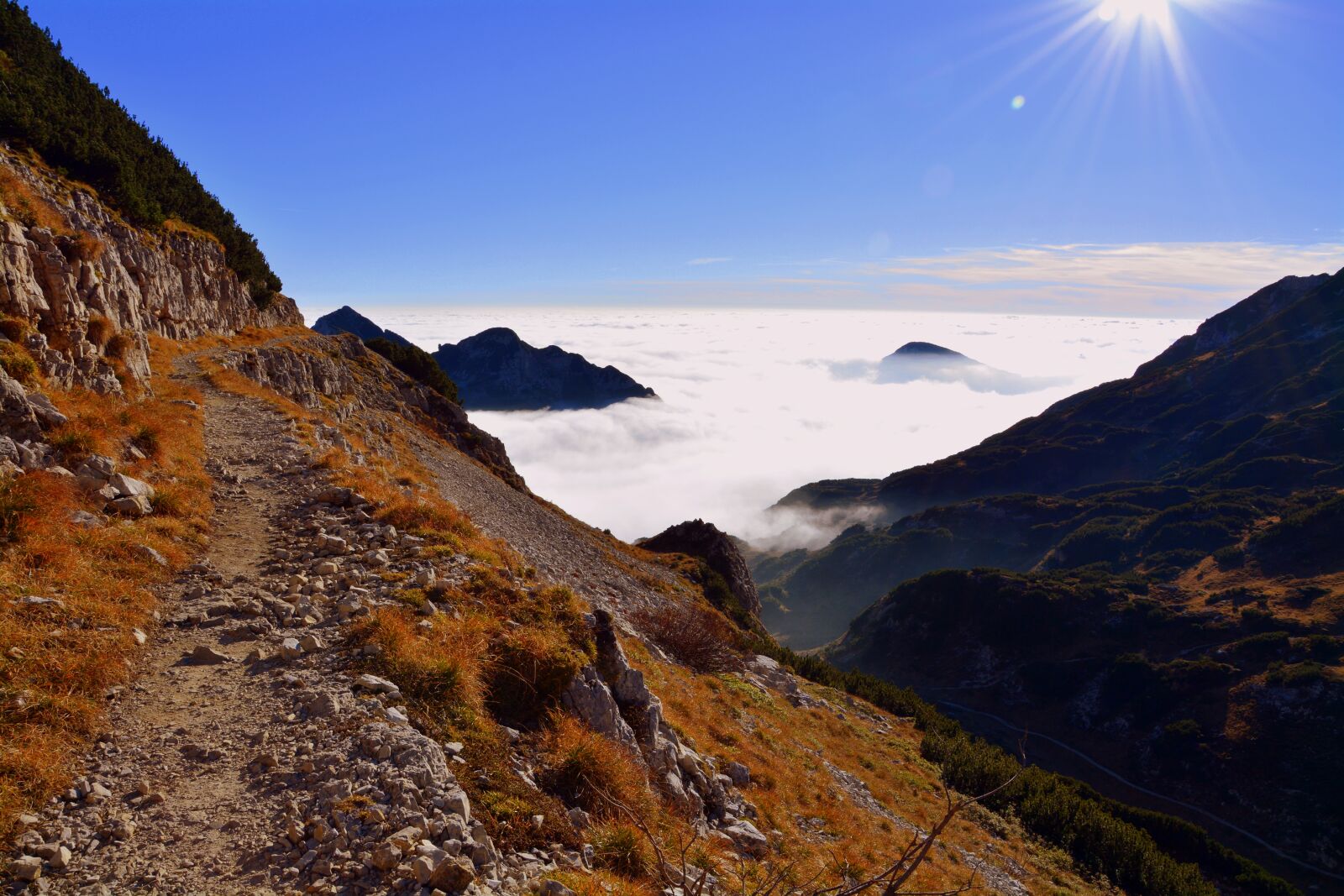 Nikon D7100 sample photo. Mountains, clouds, sky photography