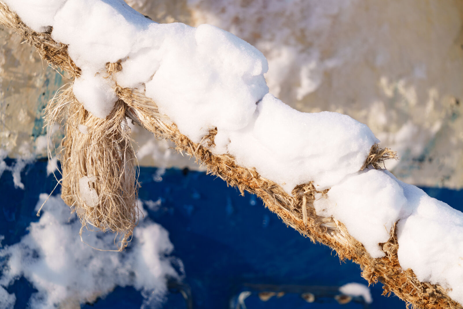 Sigma 60-600mm F4.5-6.3 DG DN OS | Sports sample photo. Snow covered rope photography