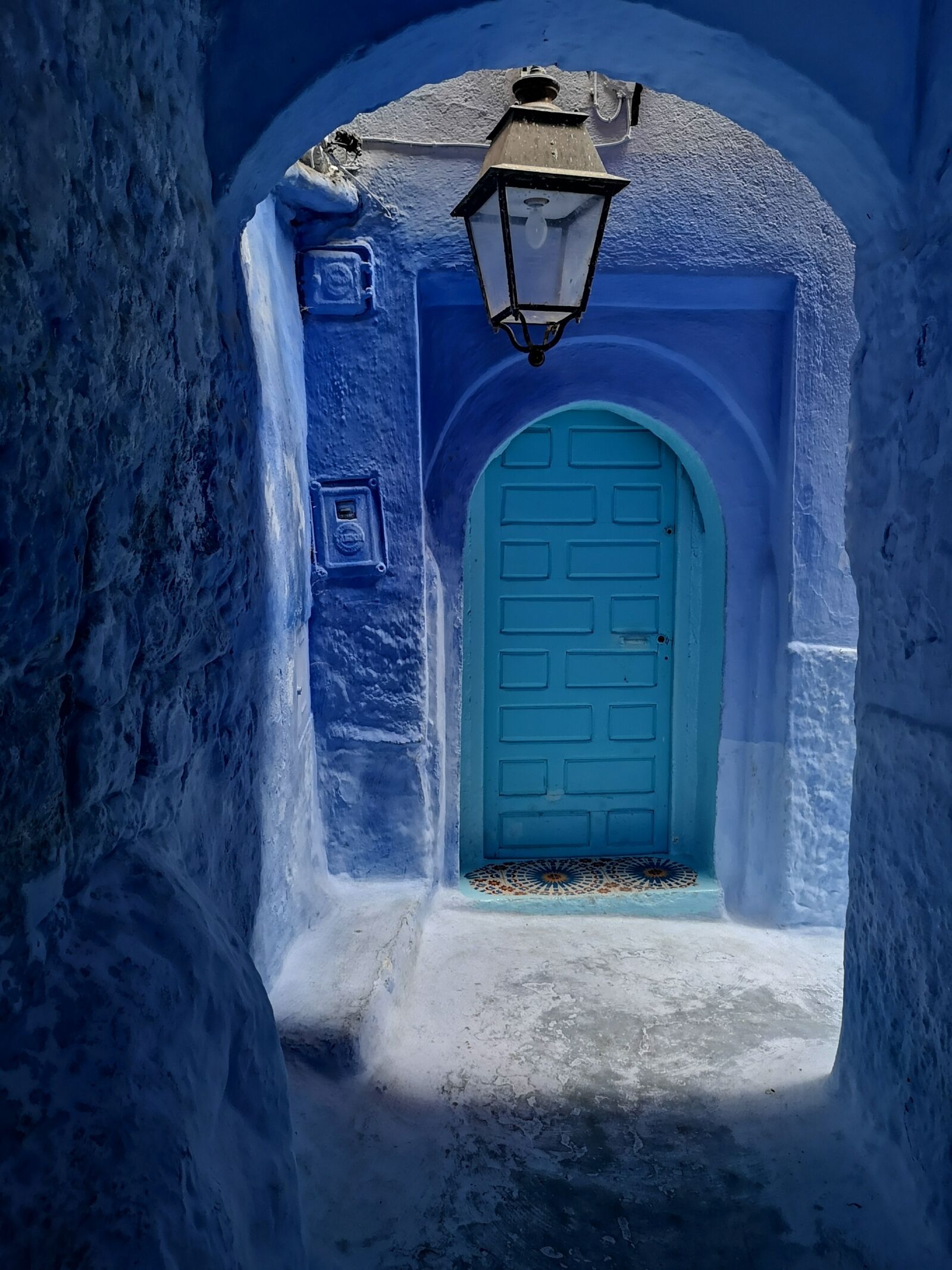 HUAWEI CLT-L29 sample photo. Blue, city, morocco photography
