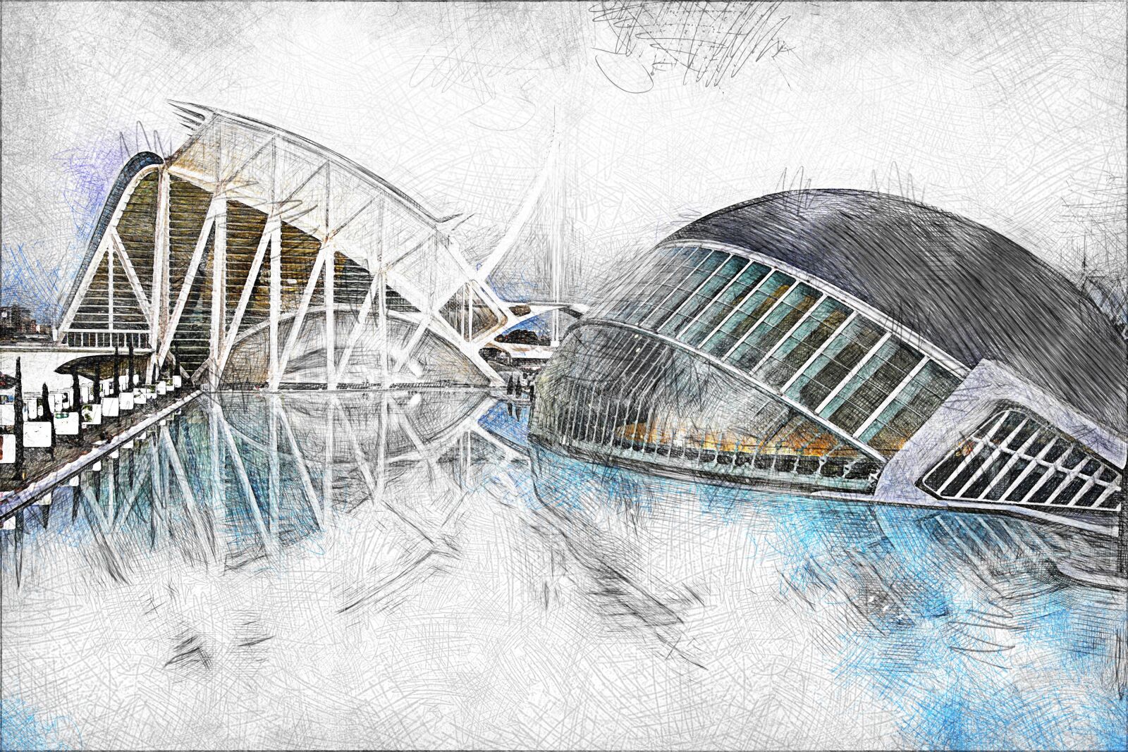 Canon EOS 5D Mark II sample photo. Architecture, valencia, city science photography