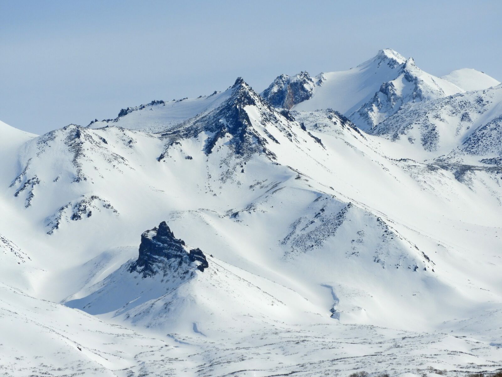 Nikon Coolpix B700 sample photo. Kamchatka, mountains, winter photography