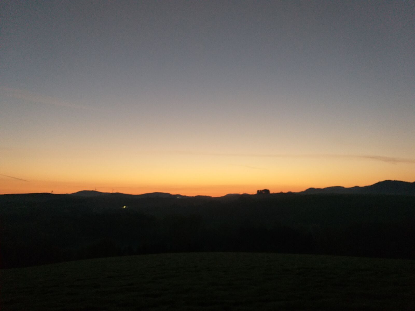Samsung Galaxy A6+ sample photo. Sunrise, dawn, sauerland photography