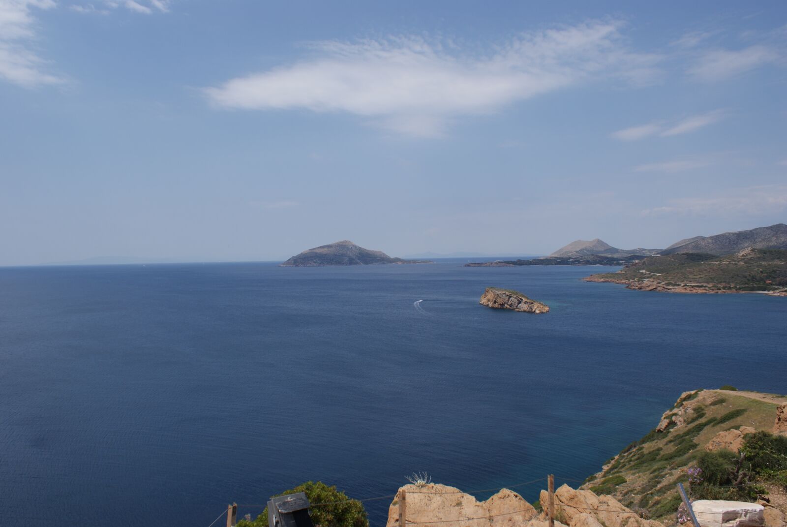 Sony Alpha DSLR-A200 sample photo. Islands, greece, sea photography