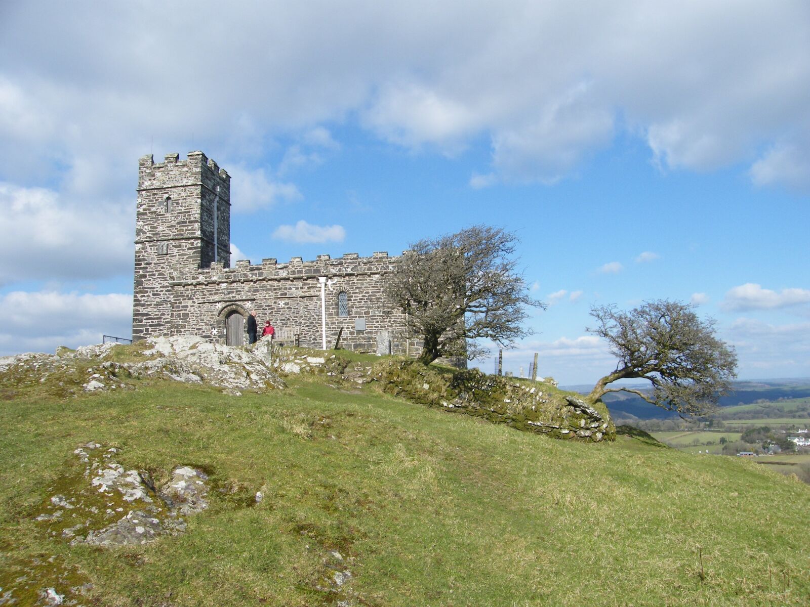 Fujifilm FinePix S8000fd sample photo. Church, brentor, dartmoor photography