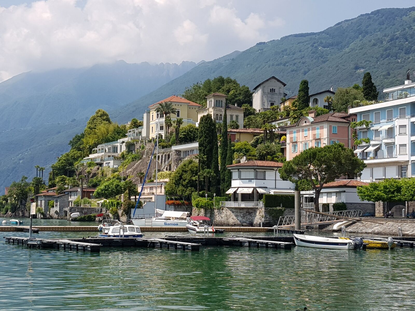 Samsung Galaxy S8 sample photo. Lago maggiore, italien, schweiz photography