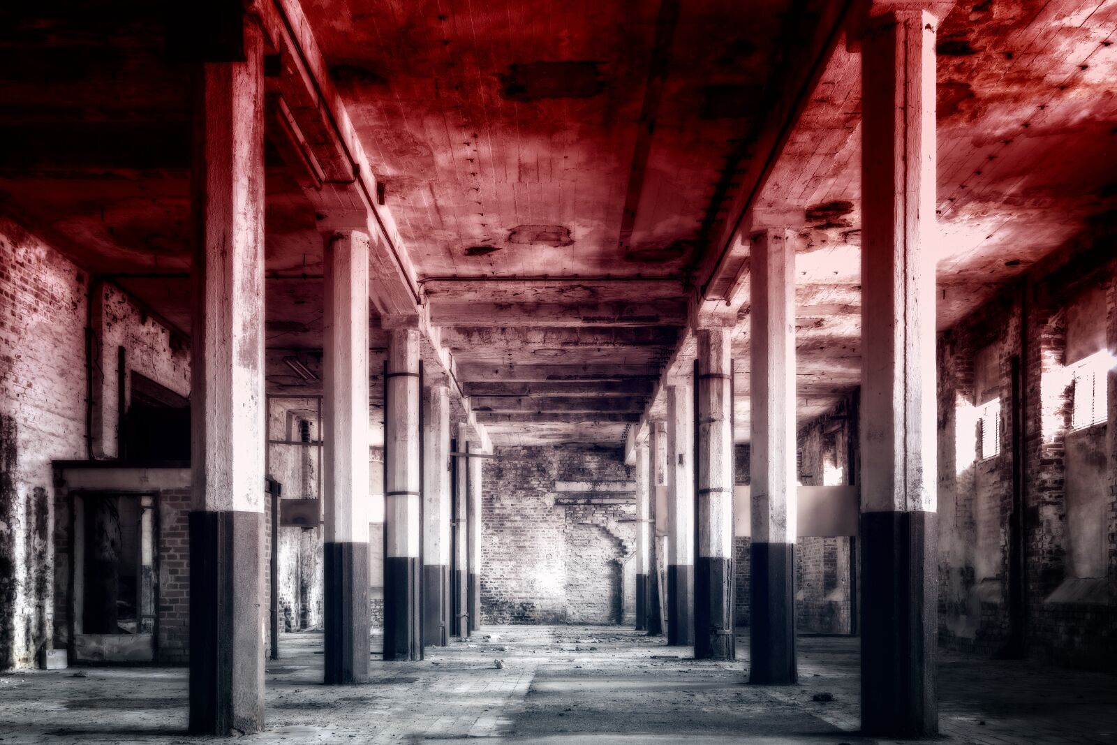 Nikon D3300 sample photo. Lost places, underground, horror photography