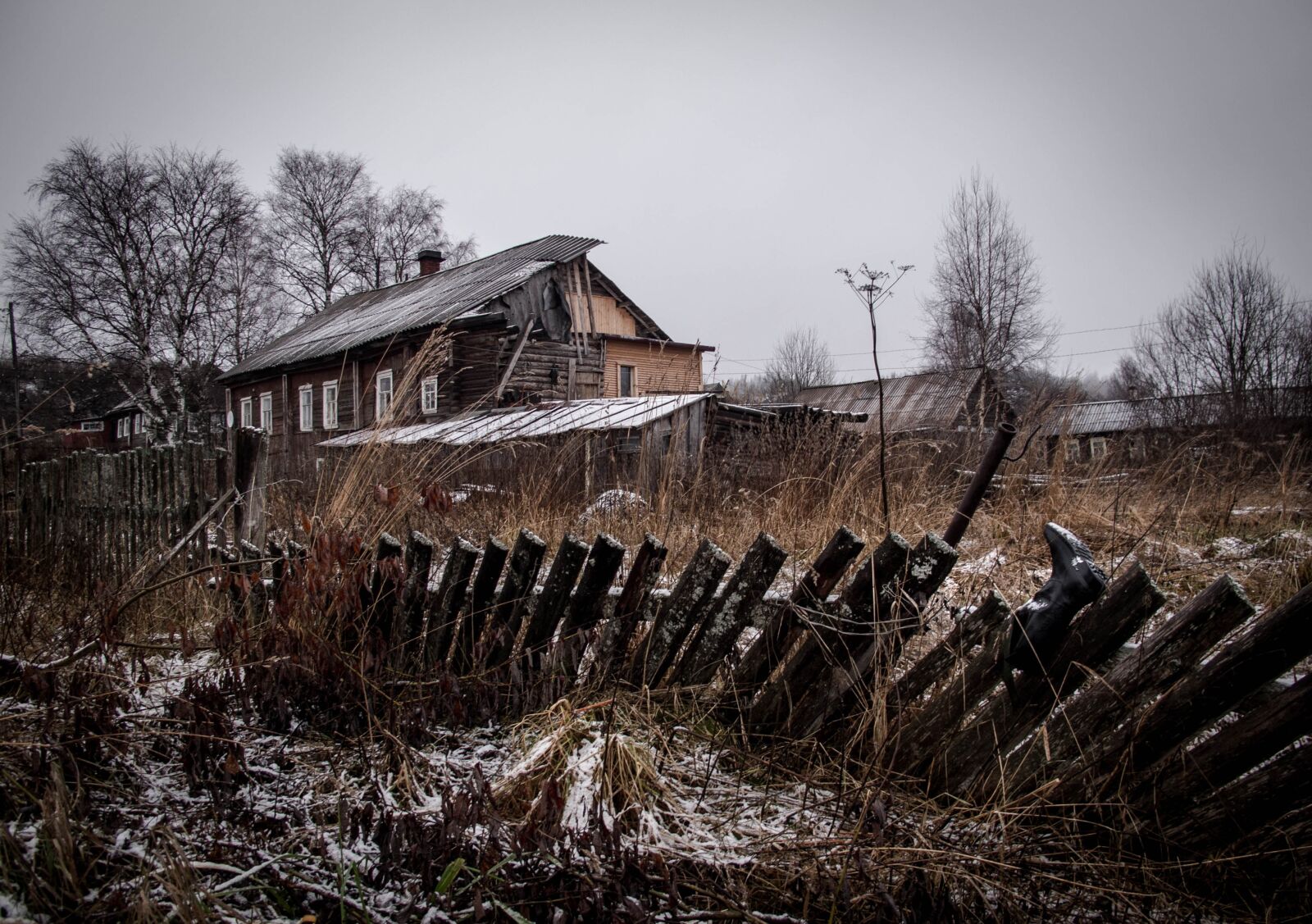 Canon PowerShot G11 sample photo. Landscape, village, winter photography