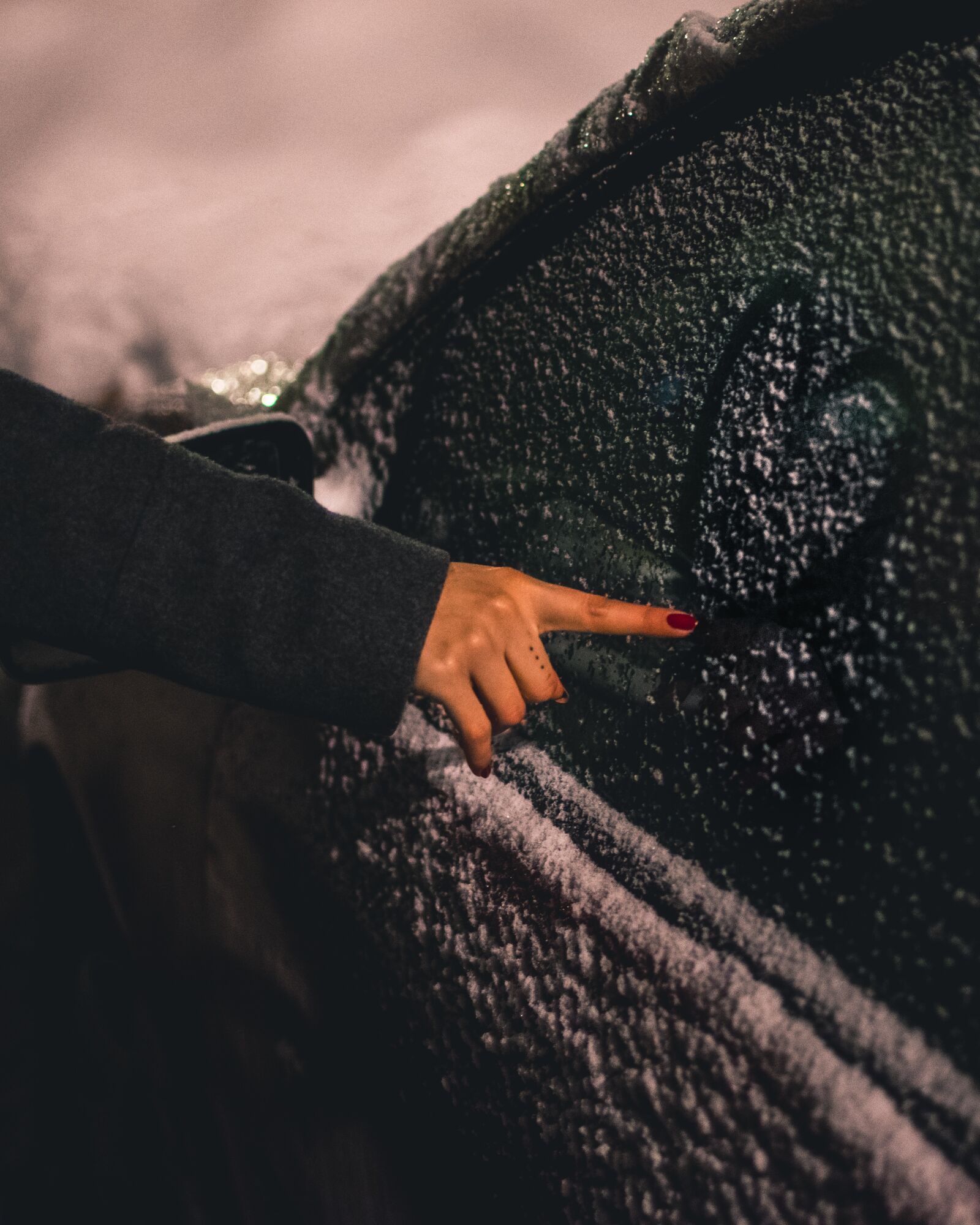 Nikon D3400 sample photo. Love, winter, heart photography