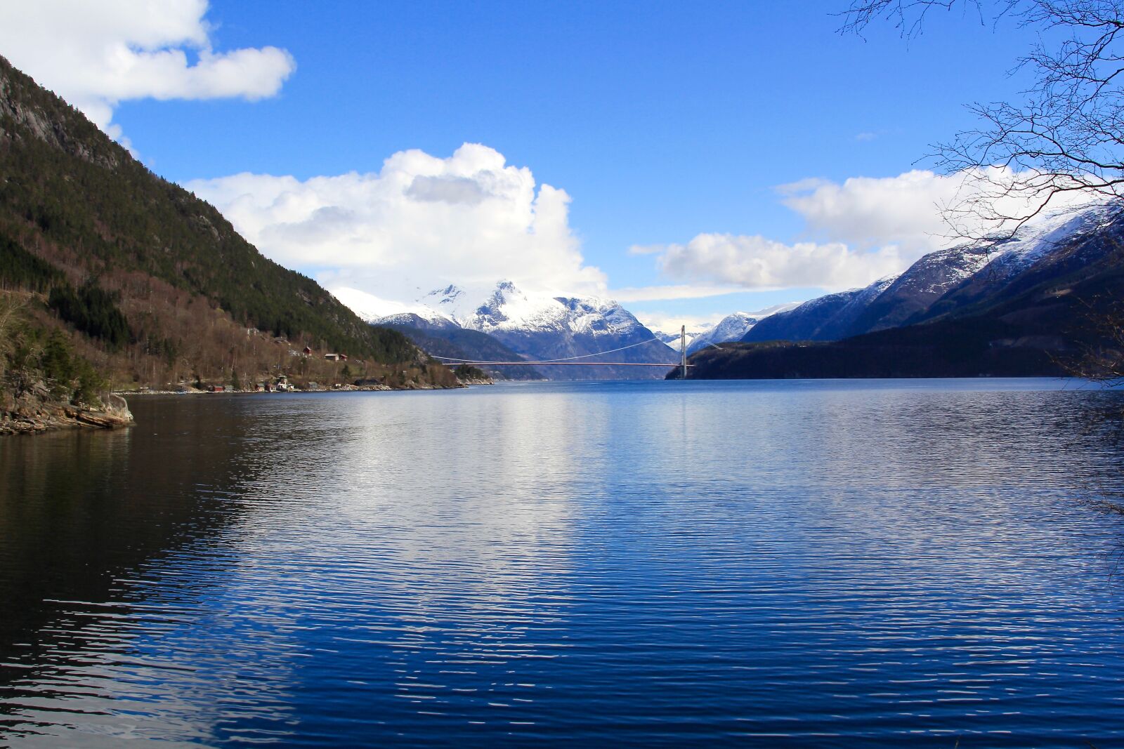 Canon EOS 60D sample photo. Bridge, fjord, norway photography