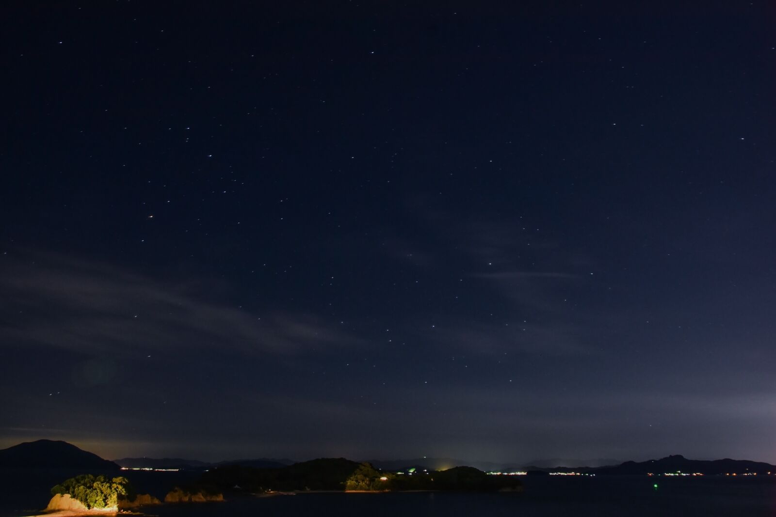 Nikon D7200 sample photo. Starry sky, delay, japan photography