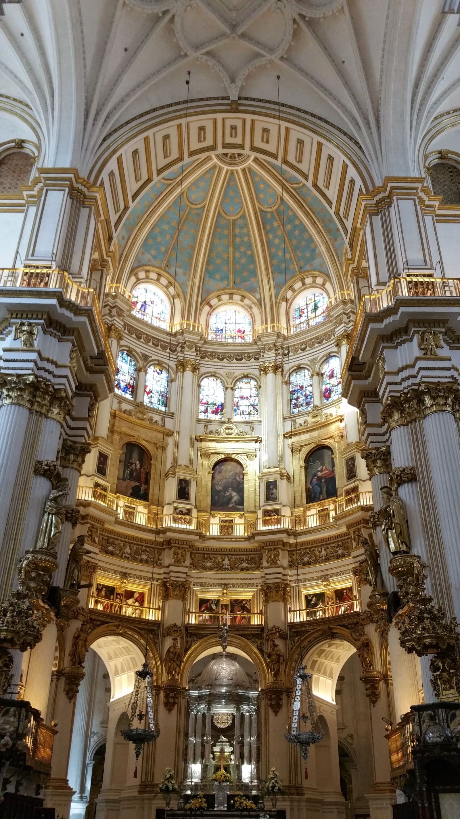 Samsung Galaxy Note4 sample photo. Granada cathedral, cathedral of photography