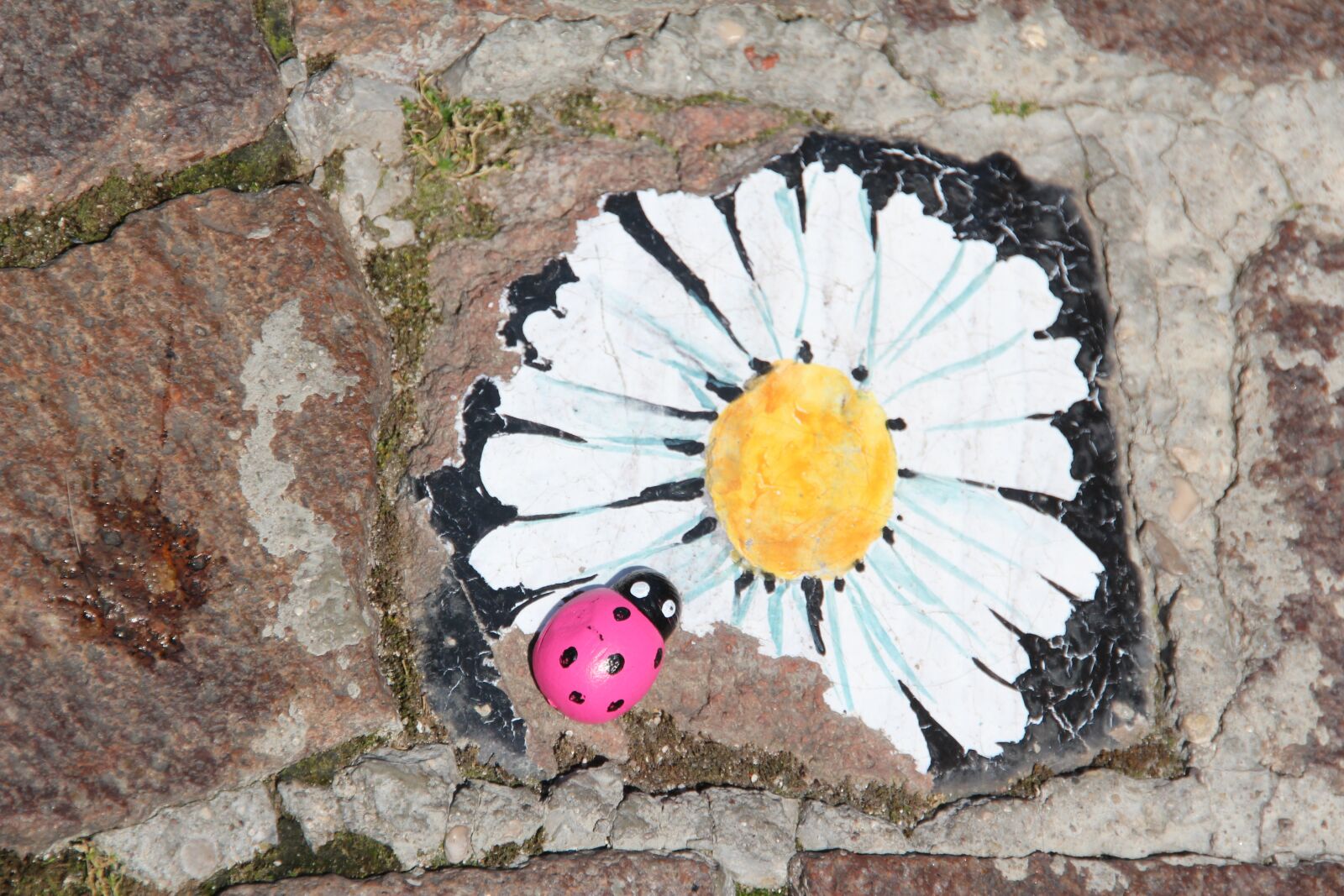 Canon EOS 600D (Rebel EOS T3i / EOS Kiss X5) sample photo. Bardolino, margarite, paving stone photography