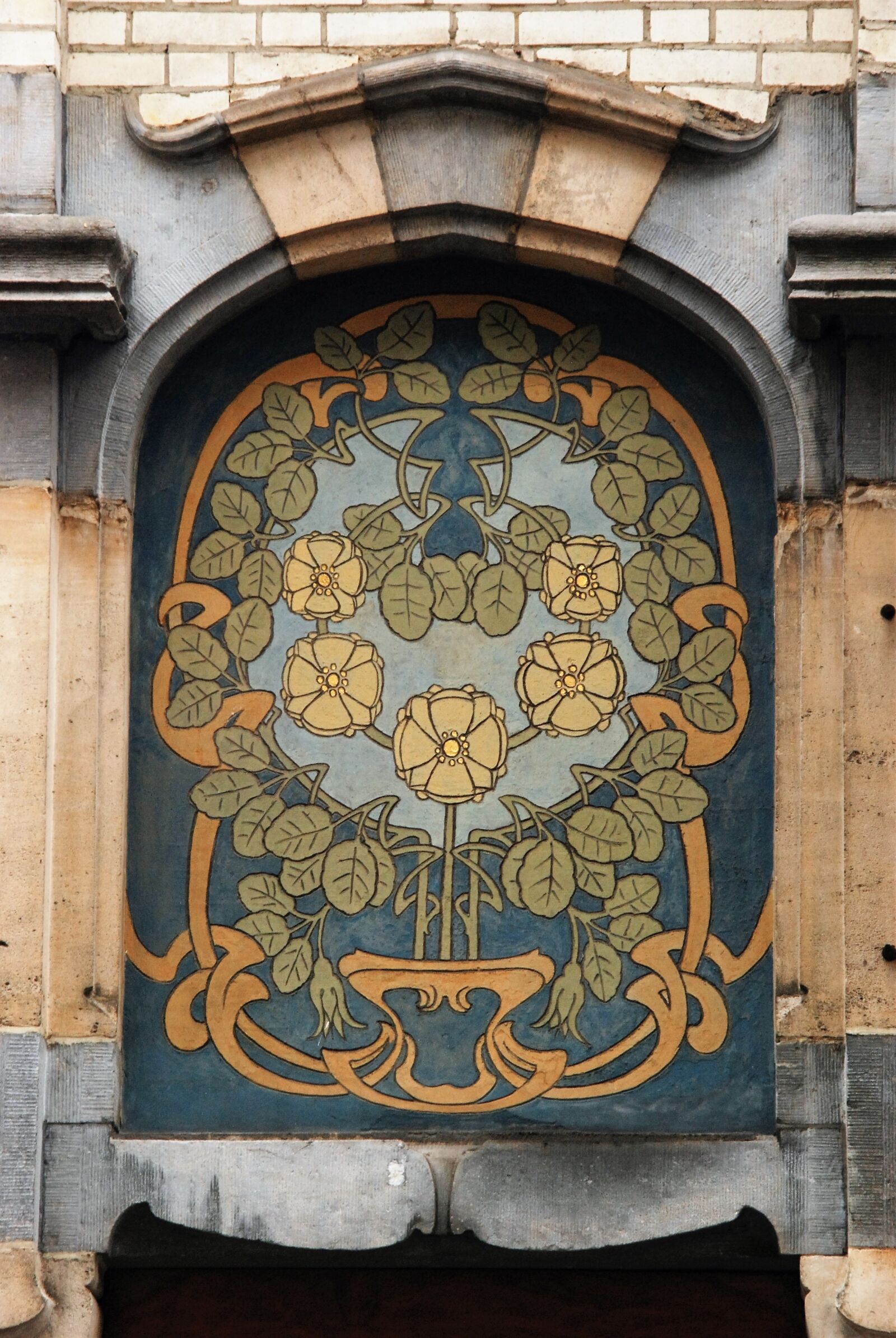 Nikon D80 sample photo. Art nouveau, nouveau, facade photography
