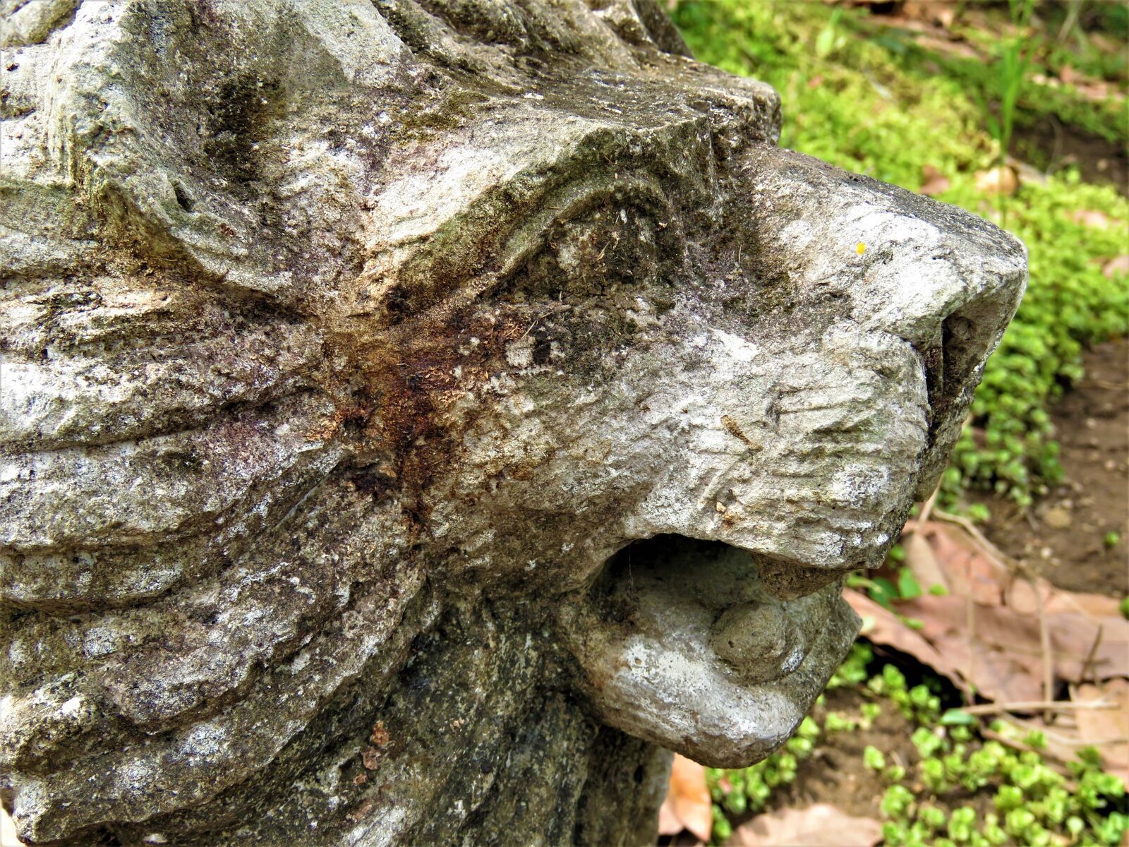 Canon PowerShot SX60 HS sample photo. Statue, stone, old photography