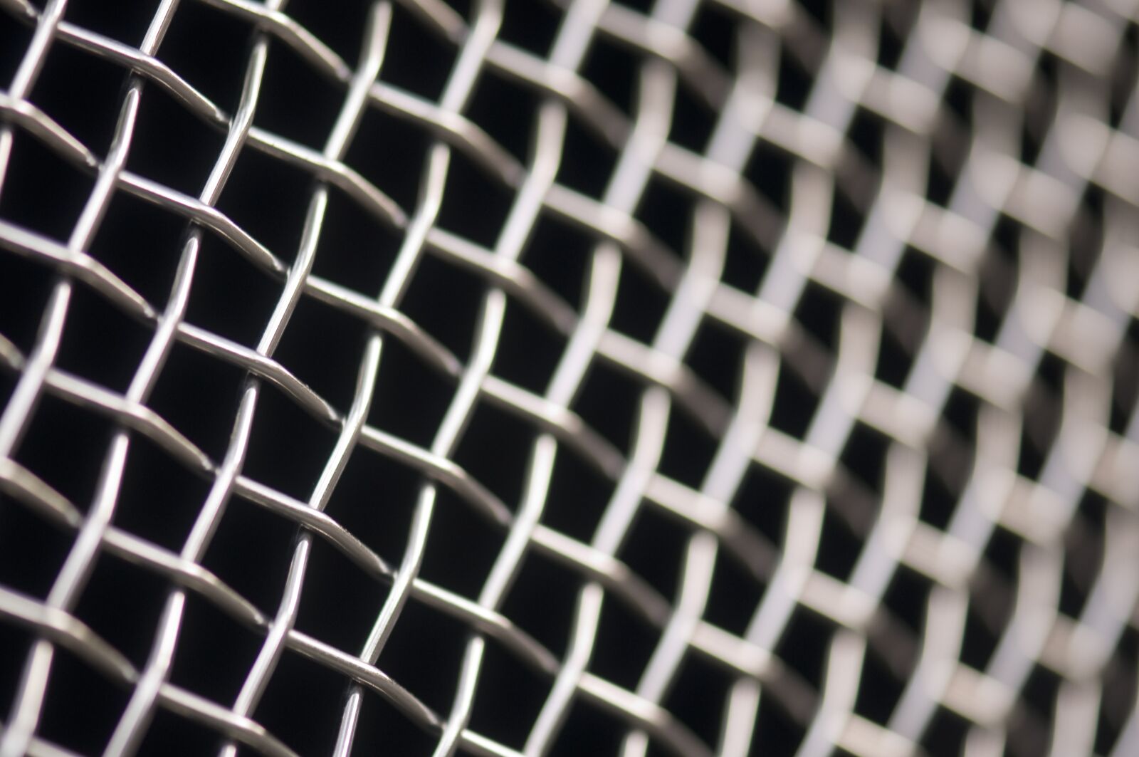 Nikon D90 sample photo. Macro, mesh, wire mesh photography
