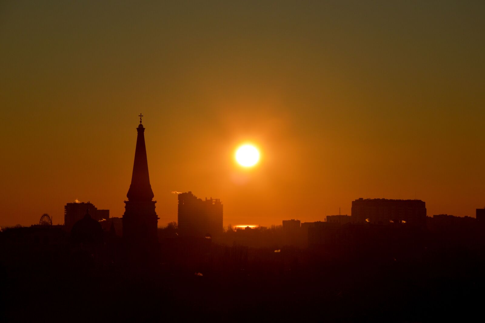 Nikon D3200 sample photo. Winter, city, silence photography