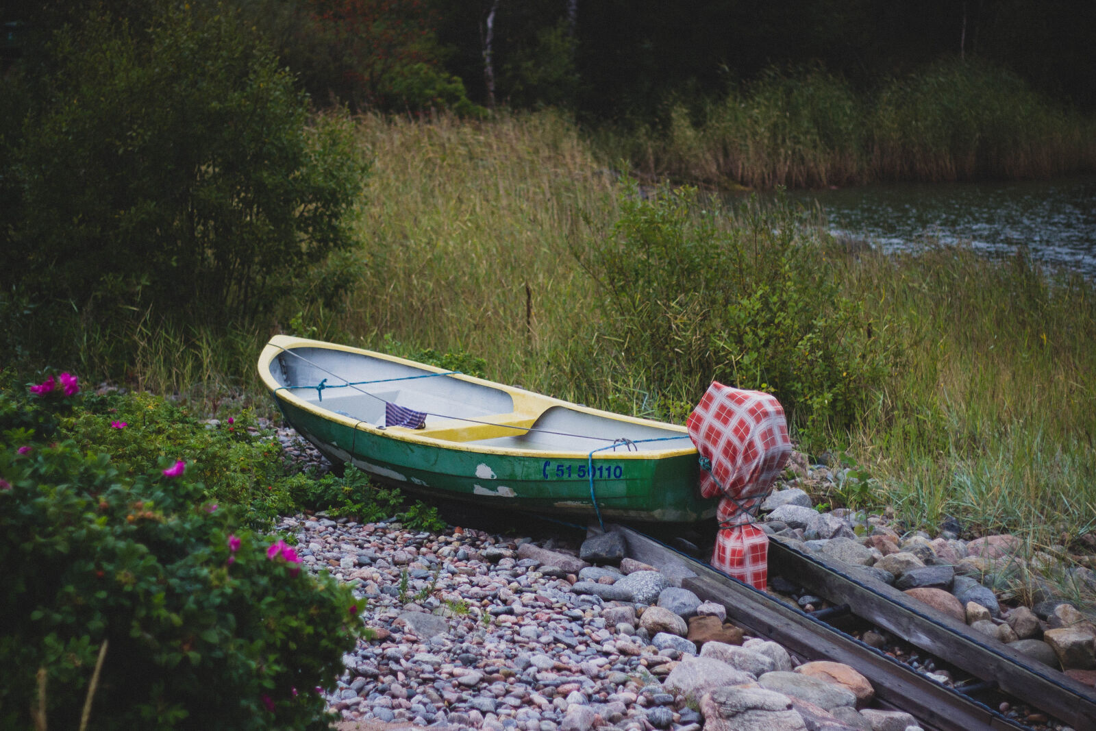 Canon EOS 600D (Rebel EOS T3i / EOS Kiss X5) + Canon EF 50mm F1.8 II sample photo. Canoe, colors, daylight, environment photography
