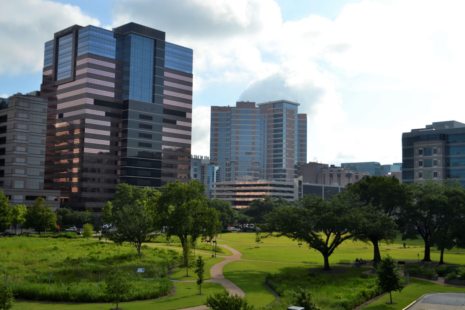 Nikon D3100 sample photo. Business district, houston, downtown photography