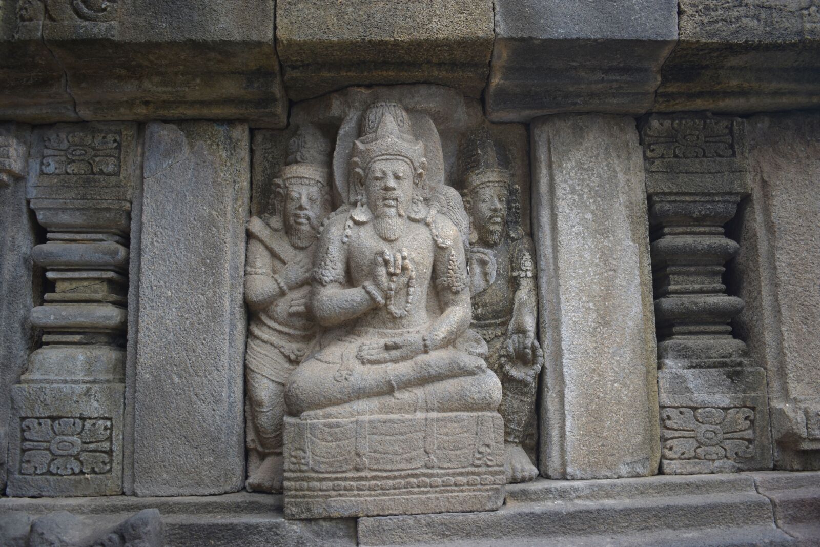 Nikon D3400 sample photo. Prambanan, temple, carving photography