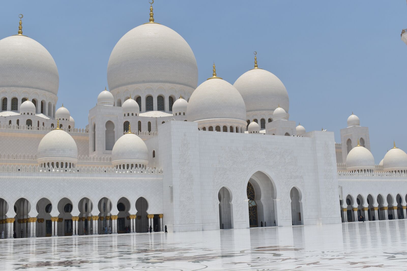 Nikon D3500 sample photo. Zayed mosque, abu dhabi photography