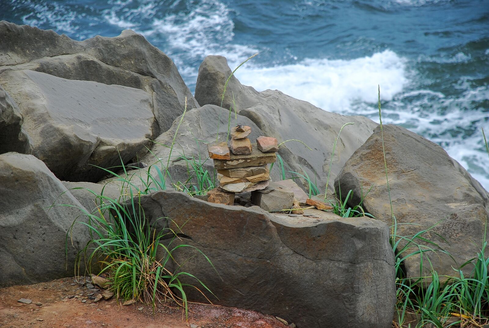 Nikon D80 sample photo. Water, nature, rock photography