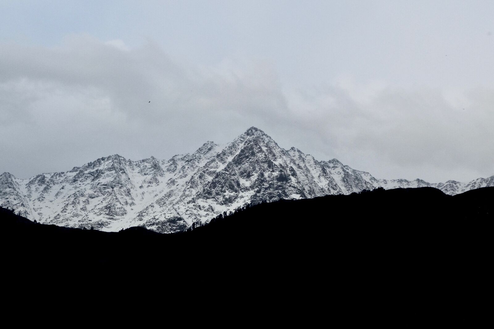 Nikon D5100 sample photo. Mountain, snow, landscape photography