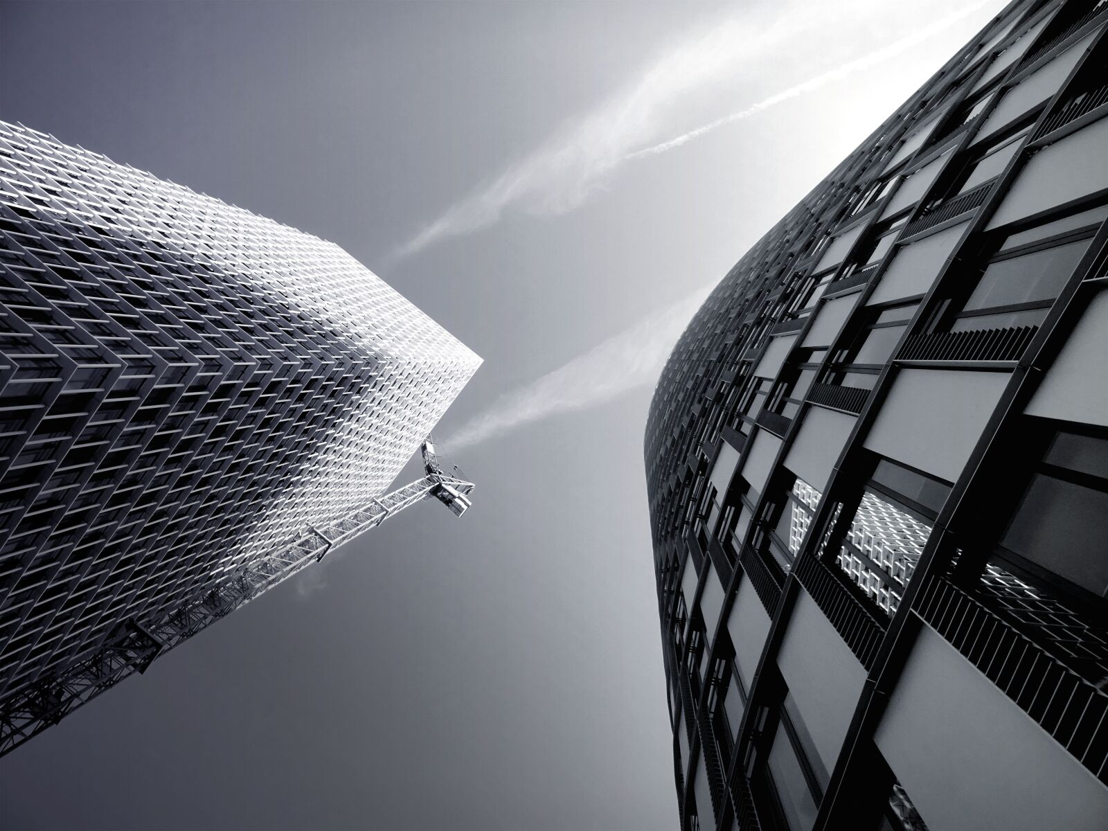 Sony DSC-HX60 sample photo. Architecture, buildings, futuristic, glass photography