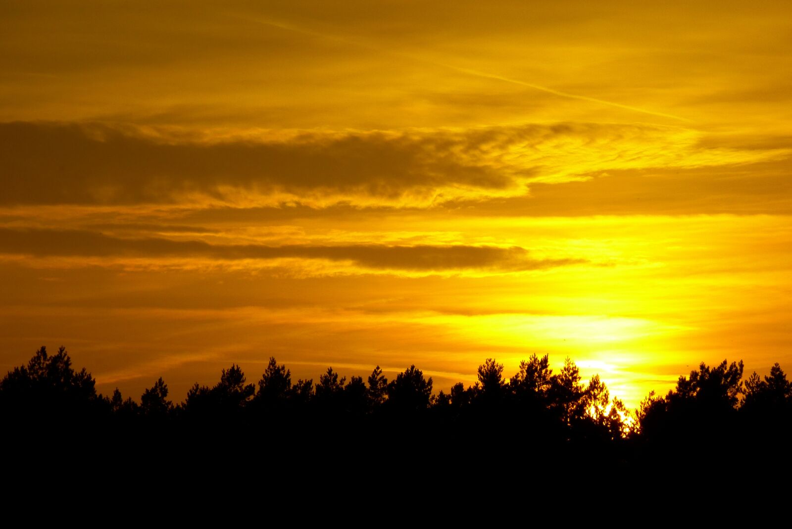 Panasonic Lumix DMC-FZ150 sample photo. Sunset, colorful, sky photography