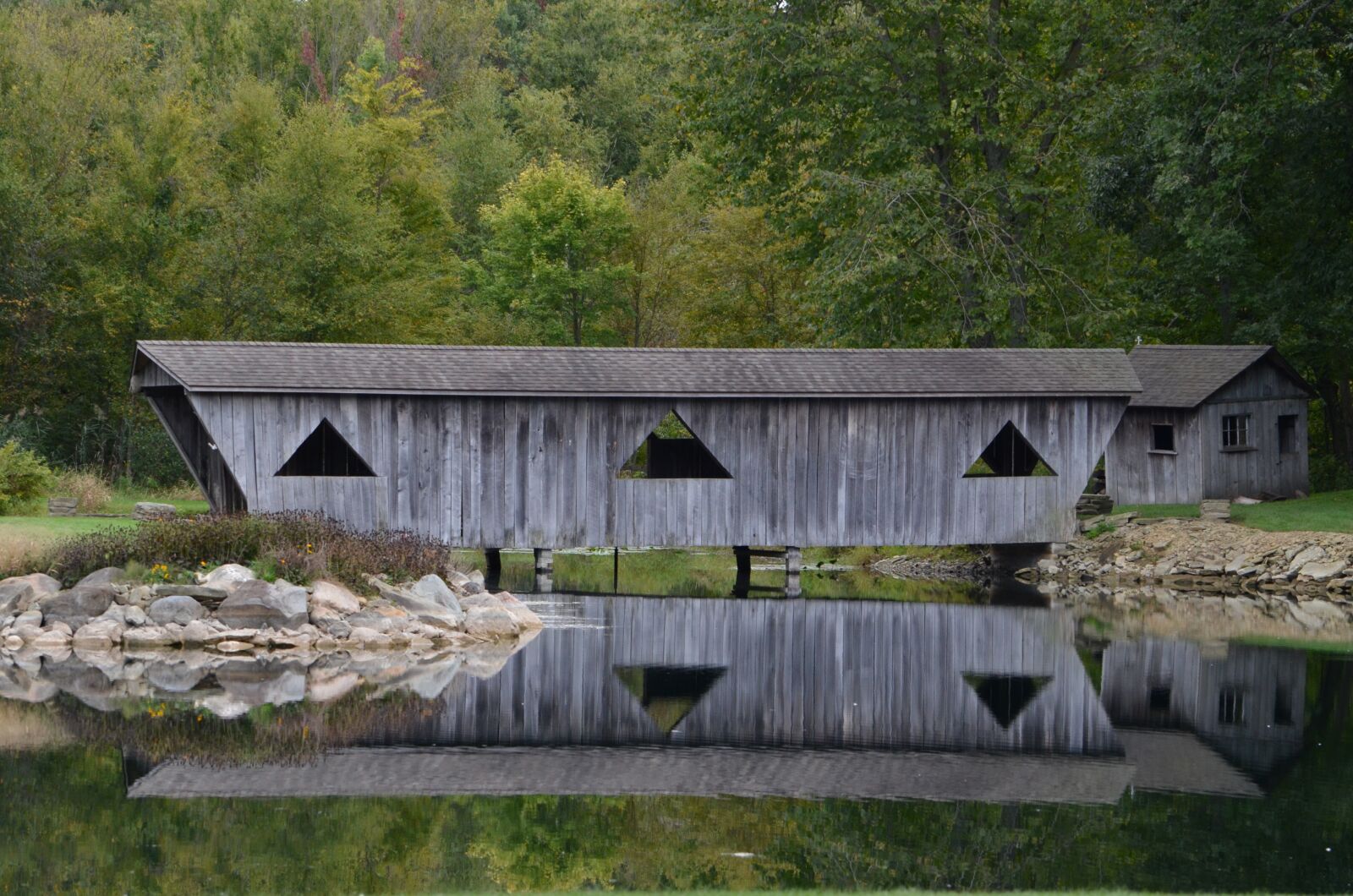 Nikon D7000 sample photo. Covered bridge, bridge, rustic photography