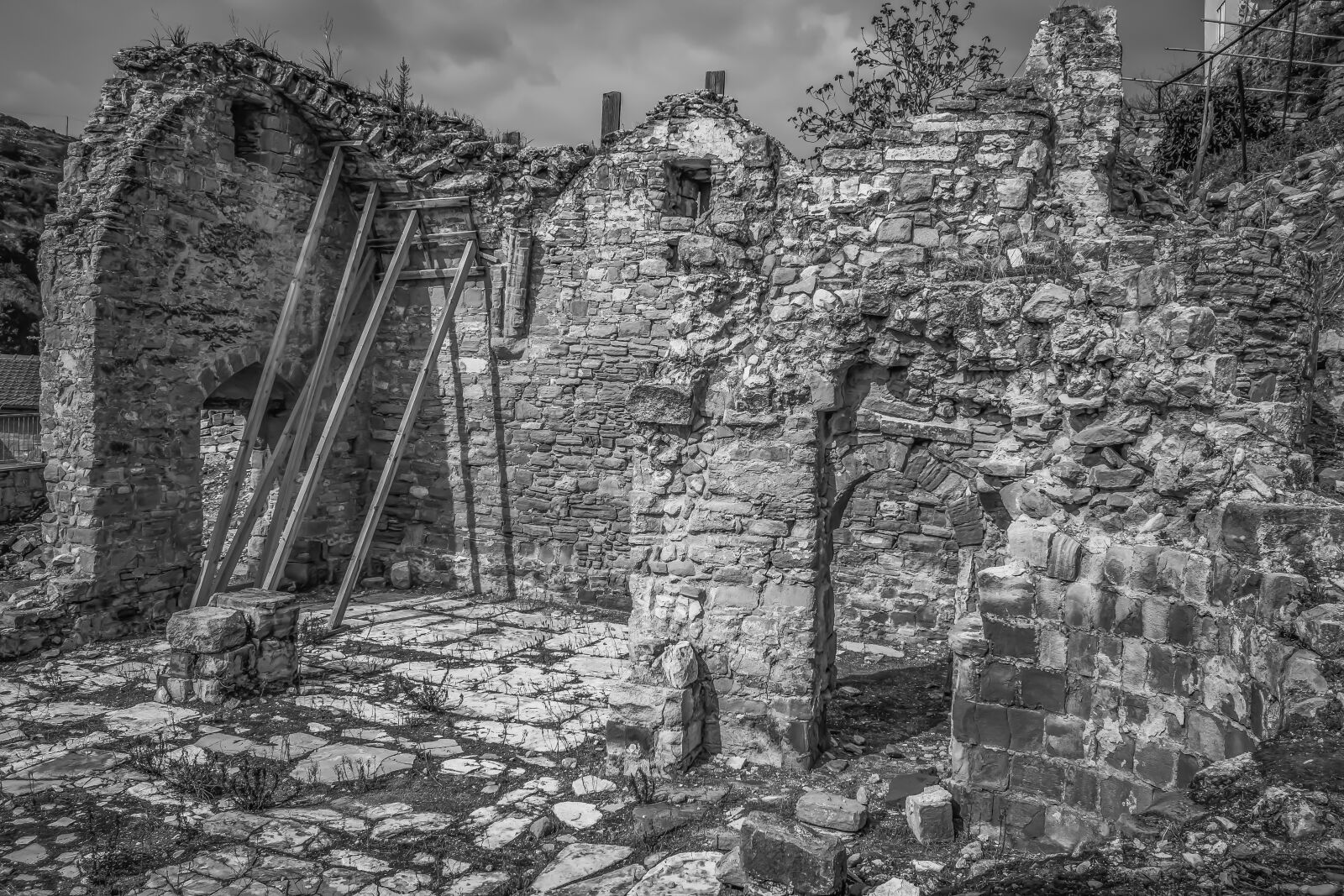 Nikon D3300 sample photo. Ruins, church, architecture photography