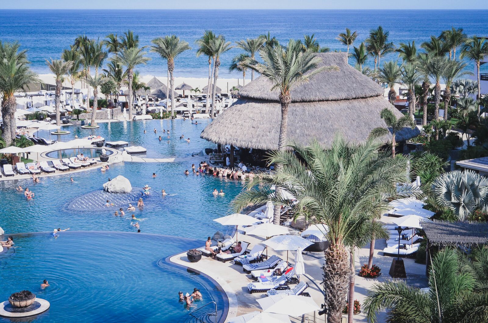 Nikon D7000 sample photo. Cabo azul, vacation, pool photography
