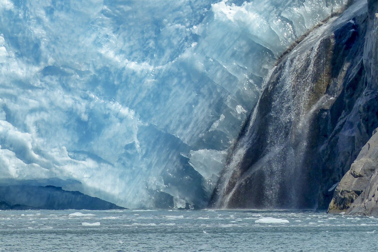 Panasonic Lumix DMC-FZ200 sample photo. Kenai glacier, ice, cold photography