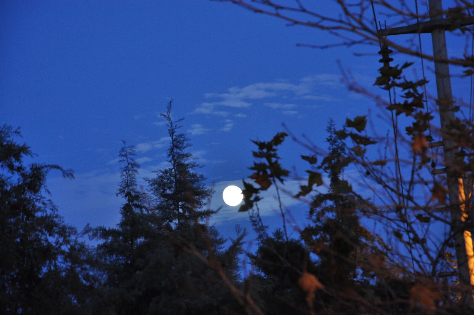 Nikon D90 sample photo. Moon, turkey, çorlu photography
