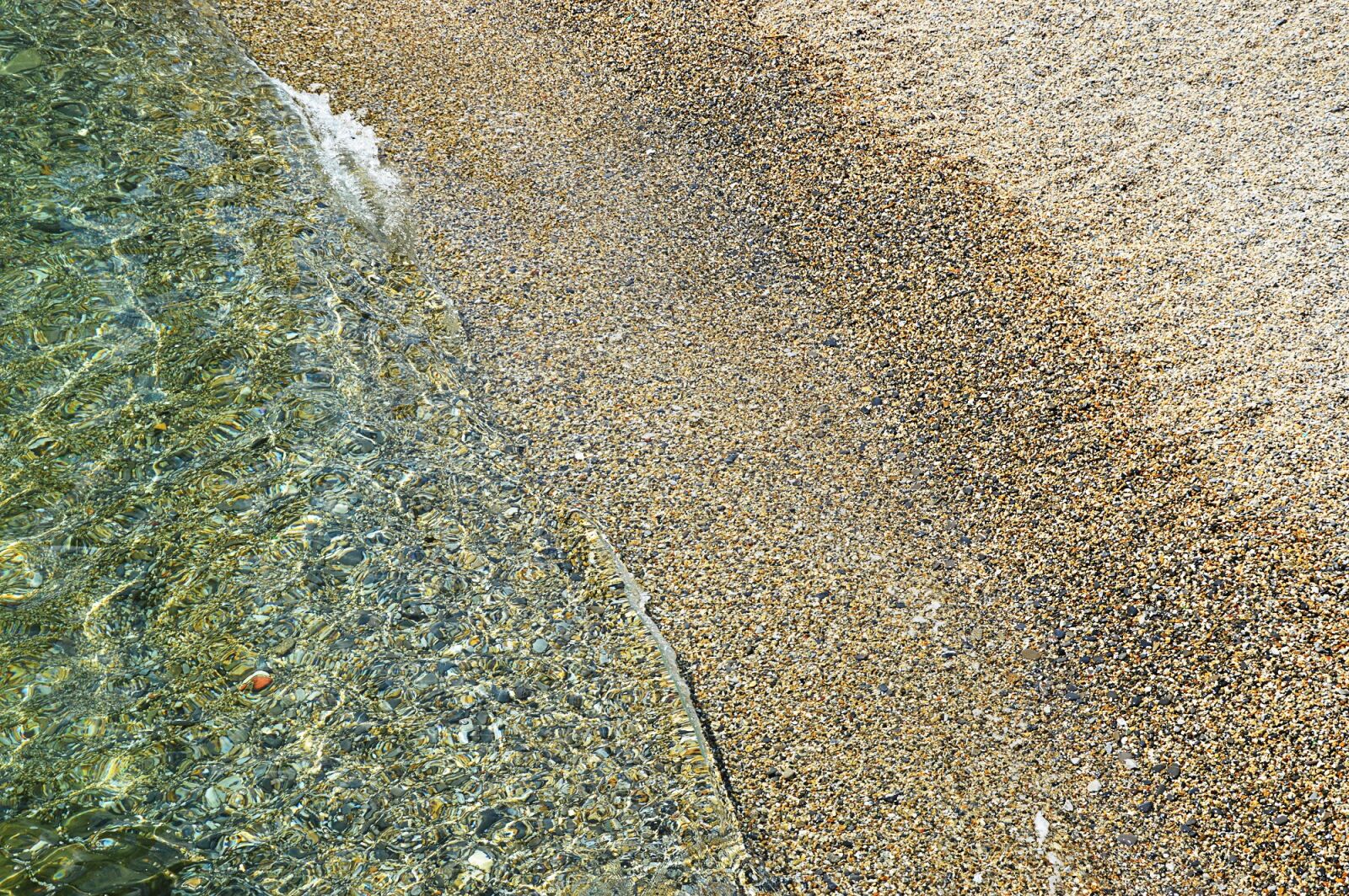 Nikon D3200 sample photo. Background, texture, sand water photography