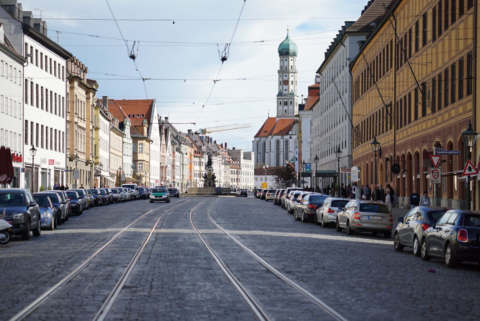 ZEISS Batis 85mm F1.8 sample photo. Augsburg, historic center, bavaria photography
