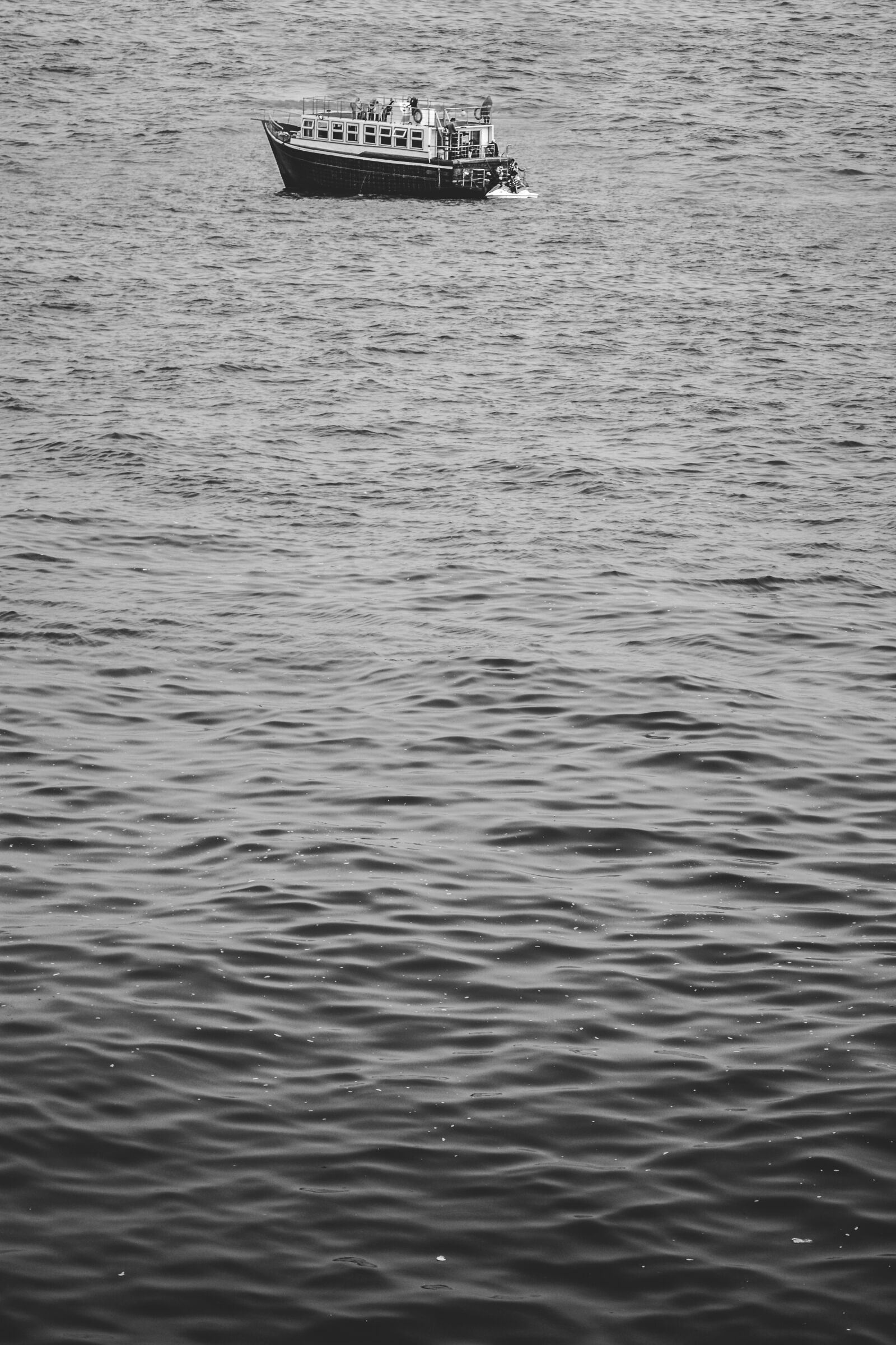 Nikon D5200 sample photo. Boat ferry, ocean, sea photography