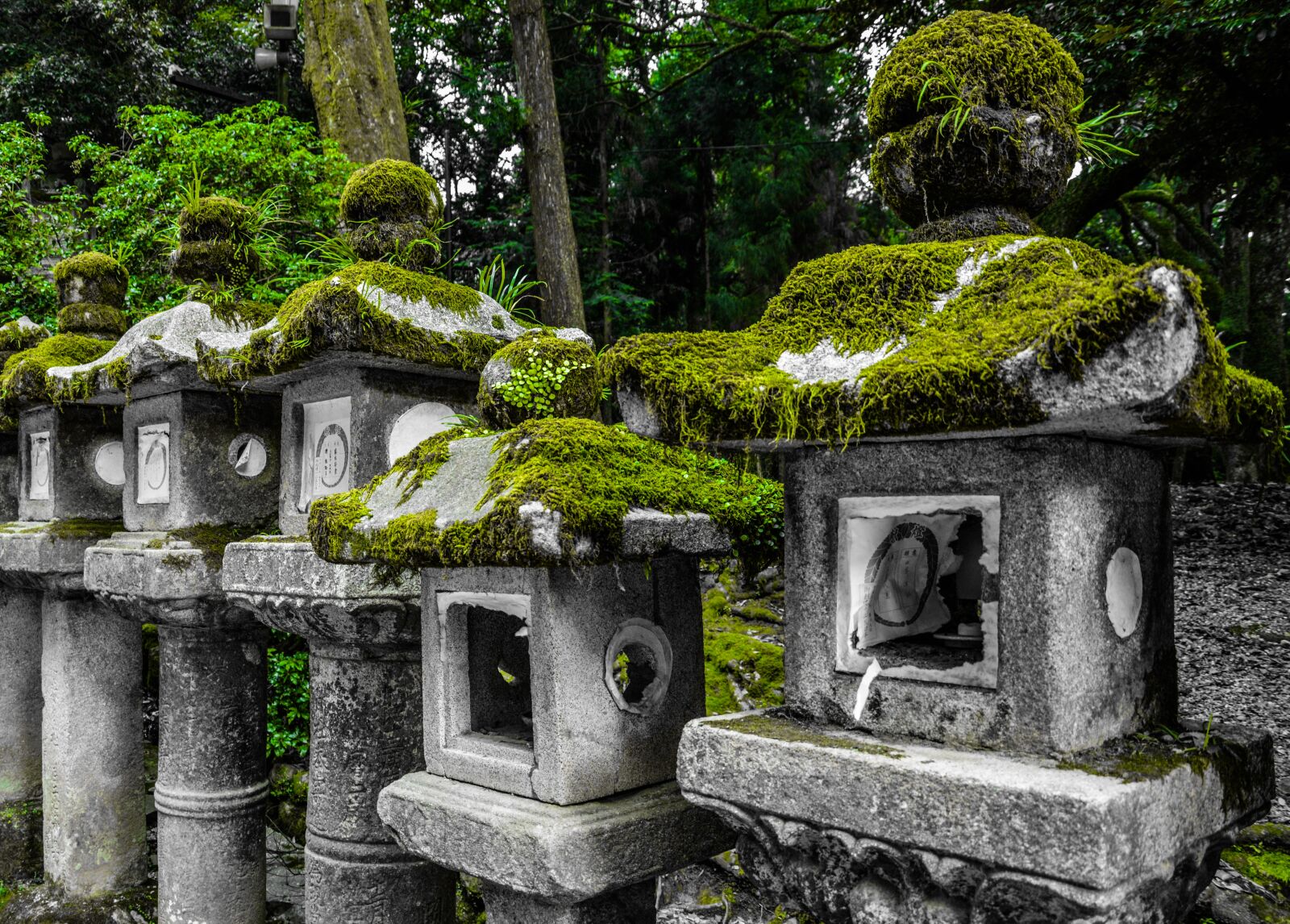Nikon D5200 sample photo. Japan, stone, lantern photography