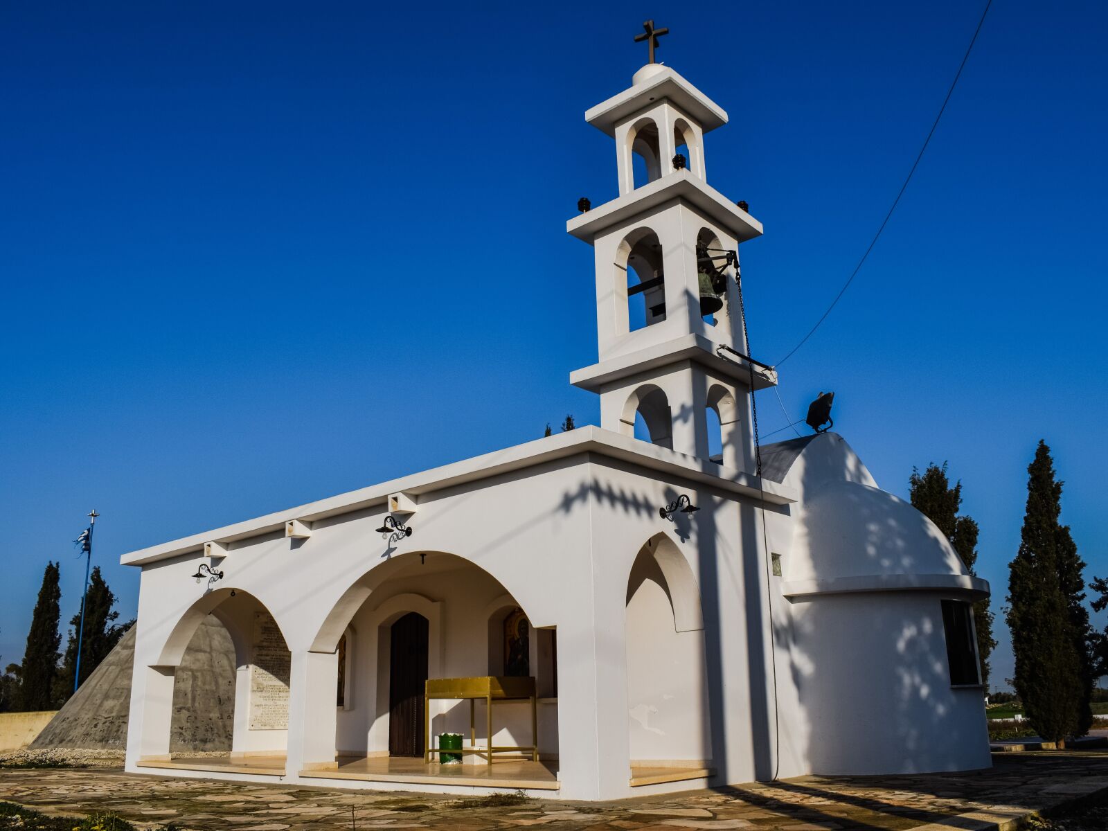 Nikon D3300 sample photo. Cyprus, avgorou, chapel photography