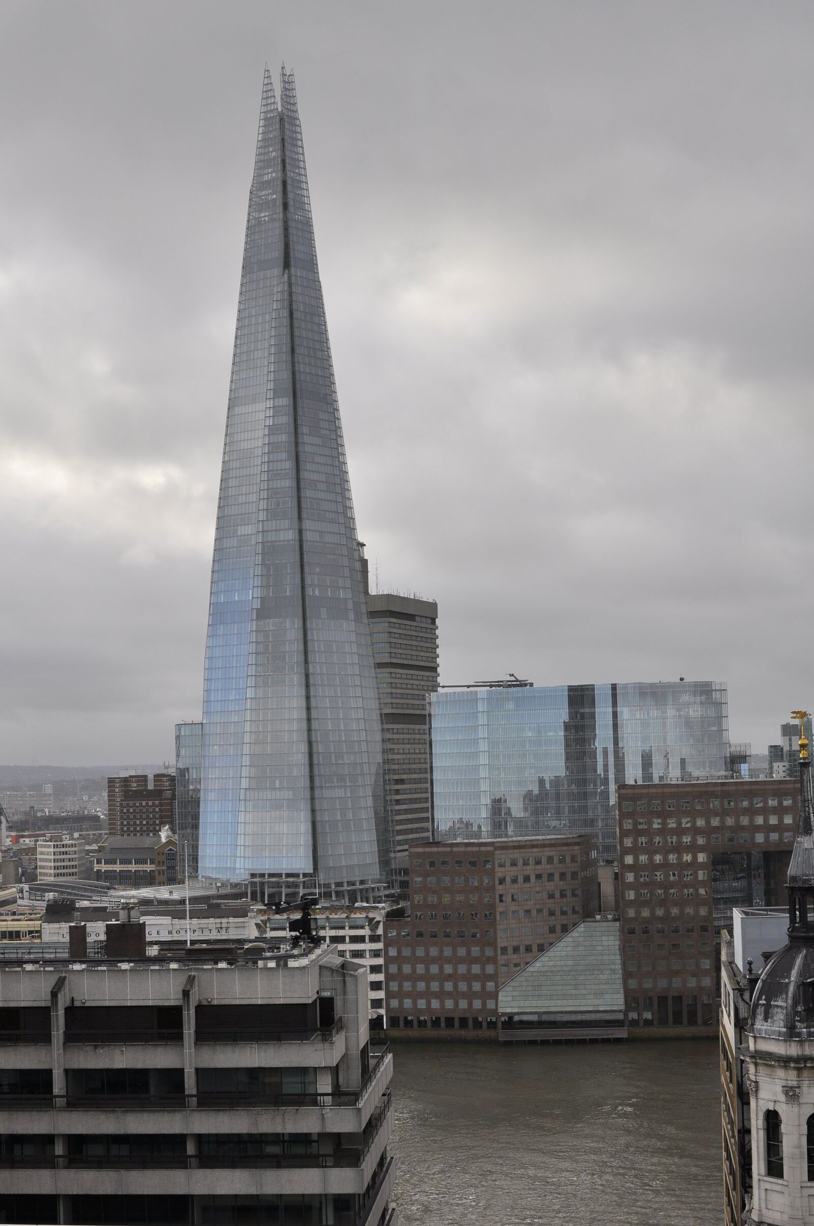 Nikon D90 sample photo. Shard, london, skyline photography